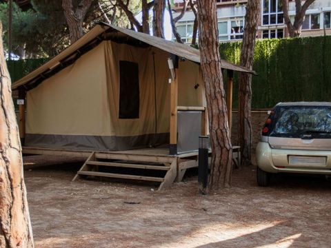 TENTE TOILE ET BOIS 2 personnes - SAFARI (1R 2P)