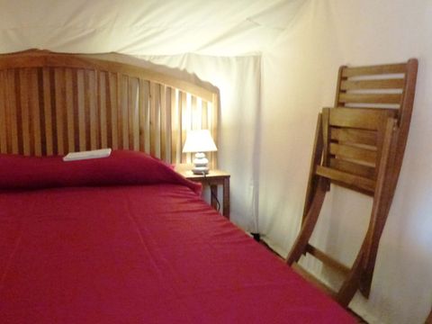 TENTE TOILE ET BOIS 2 personnes - SAFARI (1R 2P)