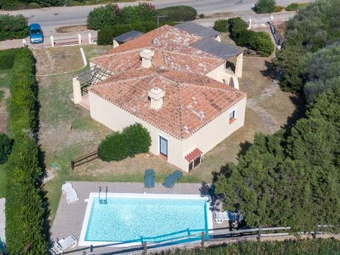 VILLA 6 personnes - Es, piscine privée