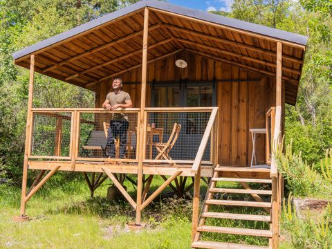 CHALET 3 personnes - Cabane sur pilotis