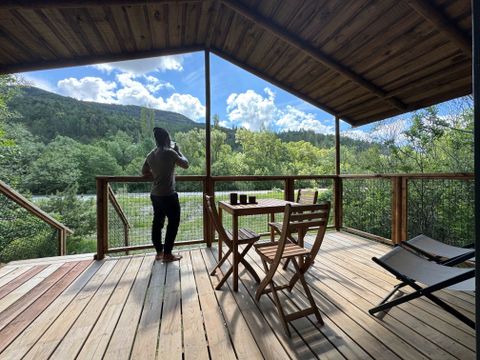 CHALET 3 personnes - Cabane sur pilotis