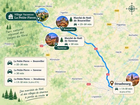 Village vacances - La Petite Pierre ULVF - Camping Bas-Rhin - Image N°19