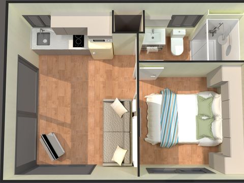 BUNGALOW 2 personnes - Family Lodge 1 B&B