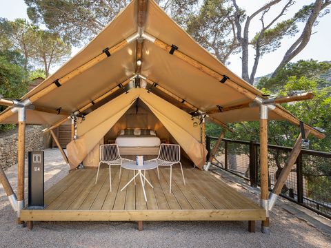 LODGE 2 personnes - Canvas Lodge Queen Séjour en Demi-pension