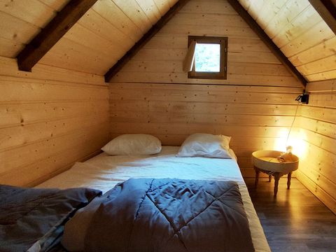 Tente en toile et en bois 2 personnes - Tente Glamping Drome