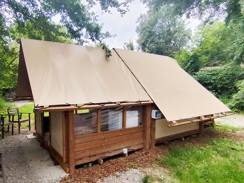 TENTE TOILE ET BOIS 2 personnes - Tente Glamping Drome