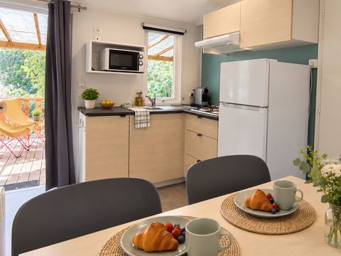 Mobilhome 4 personnes - Cottage grand confort - 2 chambres - Climatisé