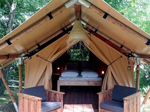 TENTE TOILE ET BOIS 2 personnes - Lodge Duo