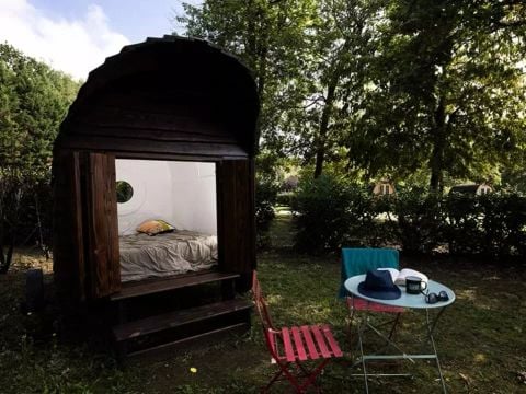 Tiny house 2 personnes - Roulotte Mozart 1 pièce 2 personnes Sans Sanitaire