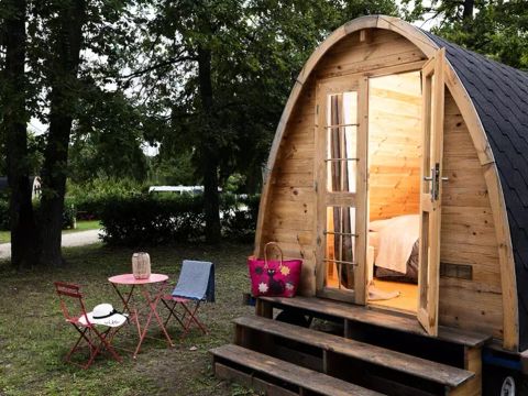 HÉBERGEMENT INSOLITE 2 personnes - Roulotte My Pod 1 pièce 2 personnes Sans Sanitaire