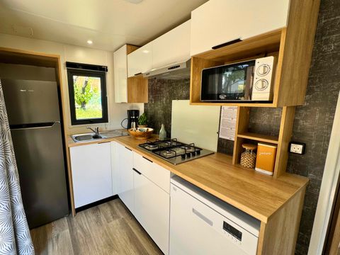 MOBILHOME 6 personnes - Sunêlia Prestige 2 Chambres - 1 SDB - 29m² -