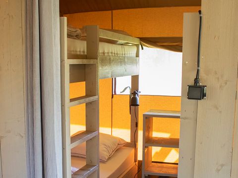 TENTE TOILE ET BOIS 5 personnes - Tente Lodge Prestige Plus - 2 chambres - [new 2024] -