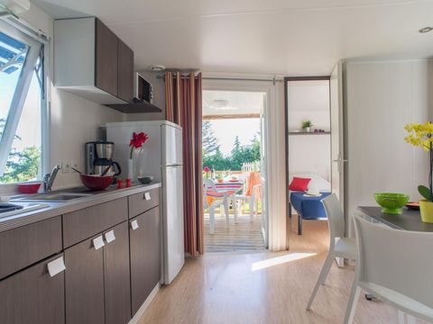 MOBILHOME 5 personnes - Mobil home Prestige 32m² 2 chambres - climatisation