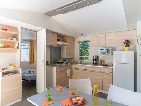 MOBILHOME 6 personnes - Mobil home Prestige 32m² 3 chambres - climatisé