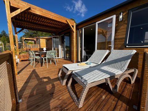 Mobilhome 6 personnes - Sunelia Luxe 40m² - 3 chambres - 2 salles de bain - Climatisé