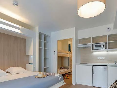 STUDIO 4 personnes - Premium Studio 4 personnes Coin nuit Terrasse