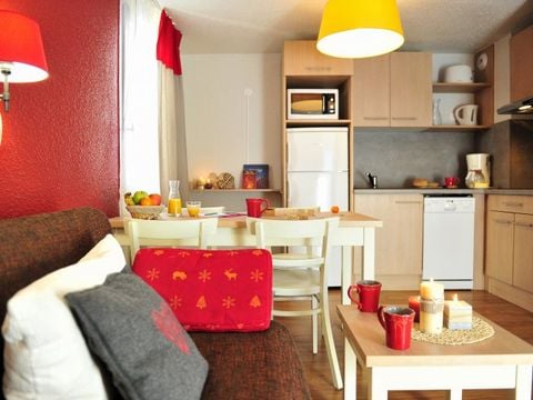 APPARTEMENT 5 personnes - 2 Pièces - Accueil lit bébé impossible 5 pers