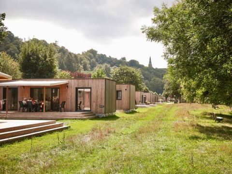 Lodge 4 personnes - Lodge Family 34,02 m² - 2 chambres + Terrasse + TV