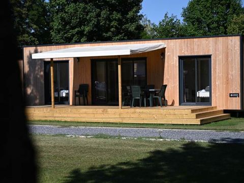 Lodge 4 personnes - Lodge Serenity 33,9 m² - 2 chambres + 2 SDB + Terrasse + TV