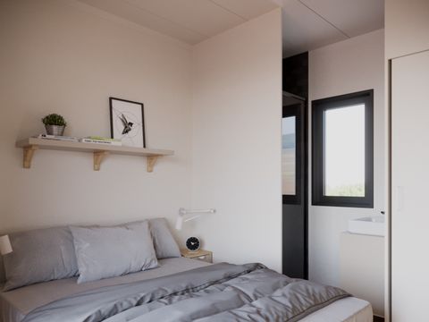 Lodge 4 personnes - Lodge Serenity 33,9 m² - 2 chambres + 2 SDB + Terrasse + TV
