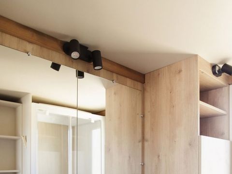Chalet 4 personnes - Chalet Portland 35 m² - 3 chambres + Terrasse couverte + TV