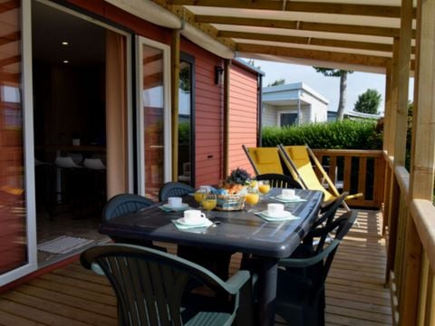 MOBILHOME 6 personnes - 6 personnes confort + 3 chambres