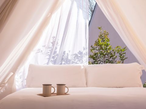 Tente en toile et en bois 2 personnes - Cabin Tent