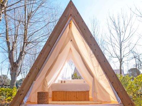 Tente en toile et en bois 2 personnes - Cabin Tent