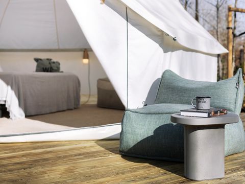 Tente en toile et en bois 2 personnes - Bell Tent