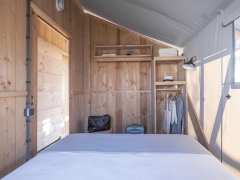 Tente en toile et en bois 2 personnes - LODGE FAMILY PLUS