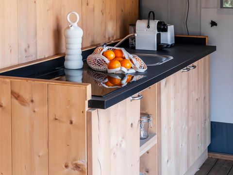 Tente en toile et en bois 2 personnes - LODGE FAMILY