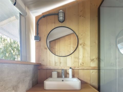 TENTE TOILE ET BOIS 2 personnes - LODGE FAMILY DUPLEX