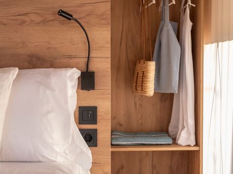 TENTE TOILE ET BOIS 2 personnes - LODGE FAMILY DUPLEX