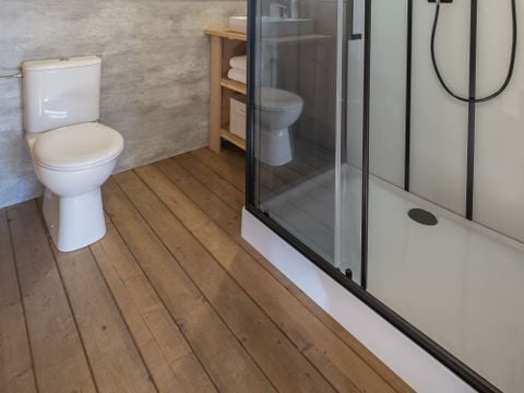 TENTE TOILE ET BOIS 2 personnes - LODGE FAMILY DUPLEX