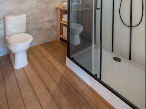 Tente en toile et en bois 2 personnes - LODGE GRAND FAMILY