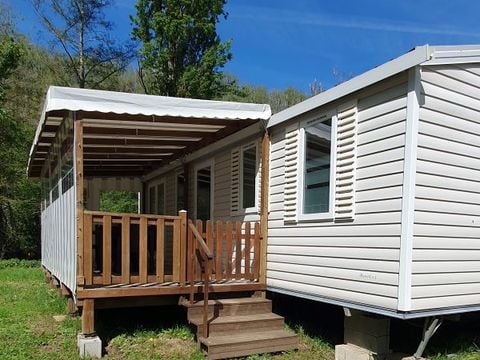 MOBILHOME 6 personnes - MOBIL-HOME IRM MERVEILLA 3 chambres 6 personnes avec climatisation