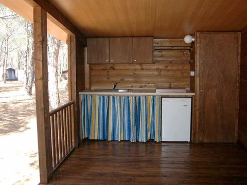 BUNGALOW 4 personnes - en bois 2+2 22 m²