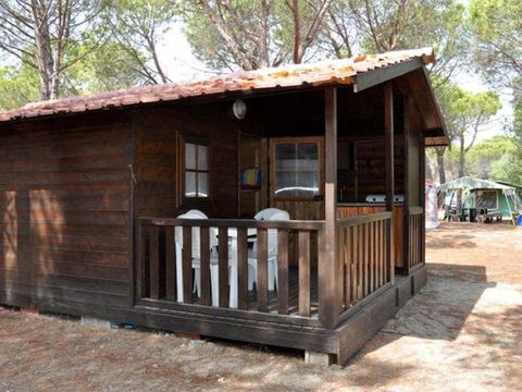 BUNGALOW 4 personnes - en bois 35 m²