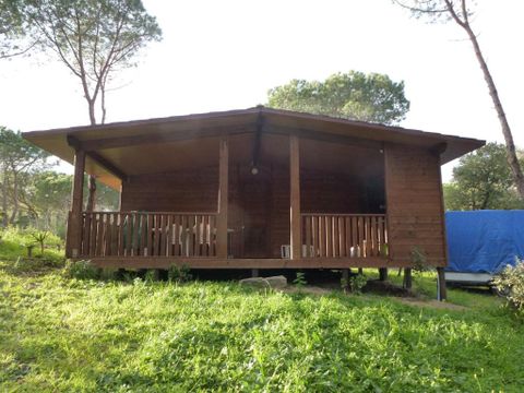 BUNGALOW 6 personnes - en bois 4+2 42 m²