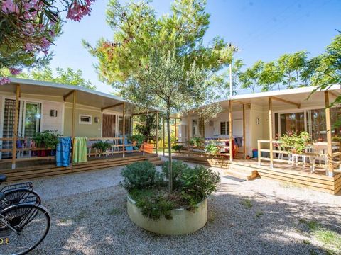 BUNGALOW 6 personnes - En dur - 2 pièces
