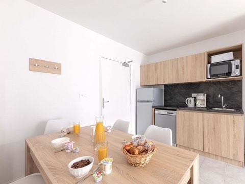 APPARTEMENT 4 personnes - 2 pièces sans balcon