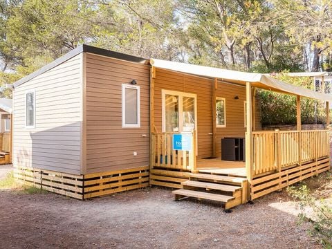 MOBILHOME 6 personnes - Mobil-home | Premium | 3 Ch. | 6 Pers. | Terrasse surélevée | Clim.