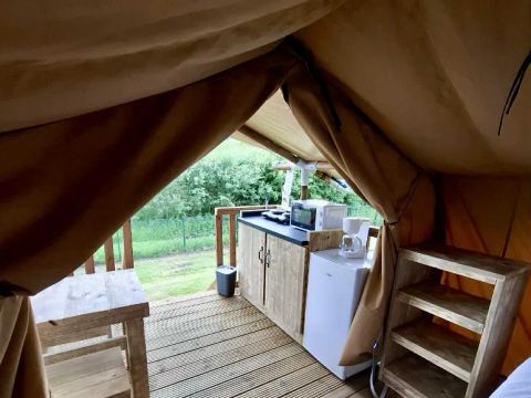 Insolite 2 personnes - Tente lodge junior - 1 chambre