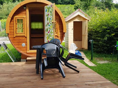 HÉBERGEMENT INSOLITE 2 personnes - Tonneau