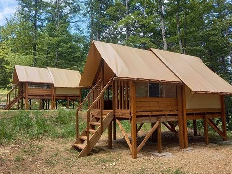TENTE 2 personnes - Tente lodge Cyclo'Oh - Sans Sanitaires