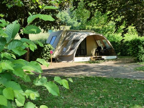 Tente en toile et en bois 4 personnes - Hébergement Coco Sweet Famille - Sans sanitaires
