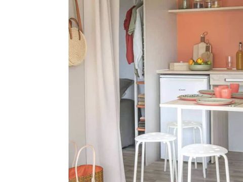 TENTE TOILE ET BOIS 4 personnes - Hébergement Coco Sweet Famille - Sans sanitaires