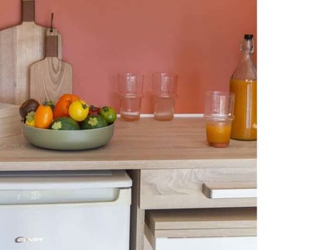 TENTE TOILE ET BOIS 4 personnes - Hébergement Coco Sweet Famille - Sans sanitaires