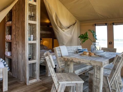 TENTE TOILE ET BOIS 5 personnes - Tente Safari Lodge (5P)
