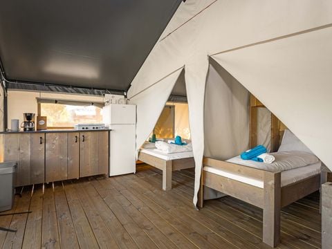 TENTE TOILE ET BOIS 4 personnes - Stella Maris - Tente Safari Confort
